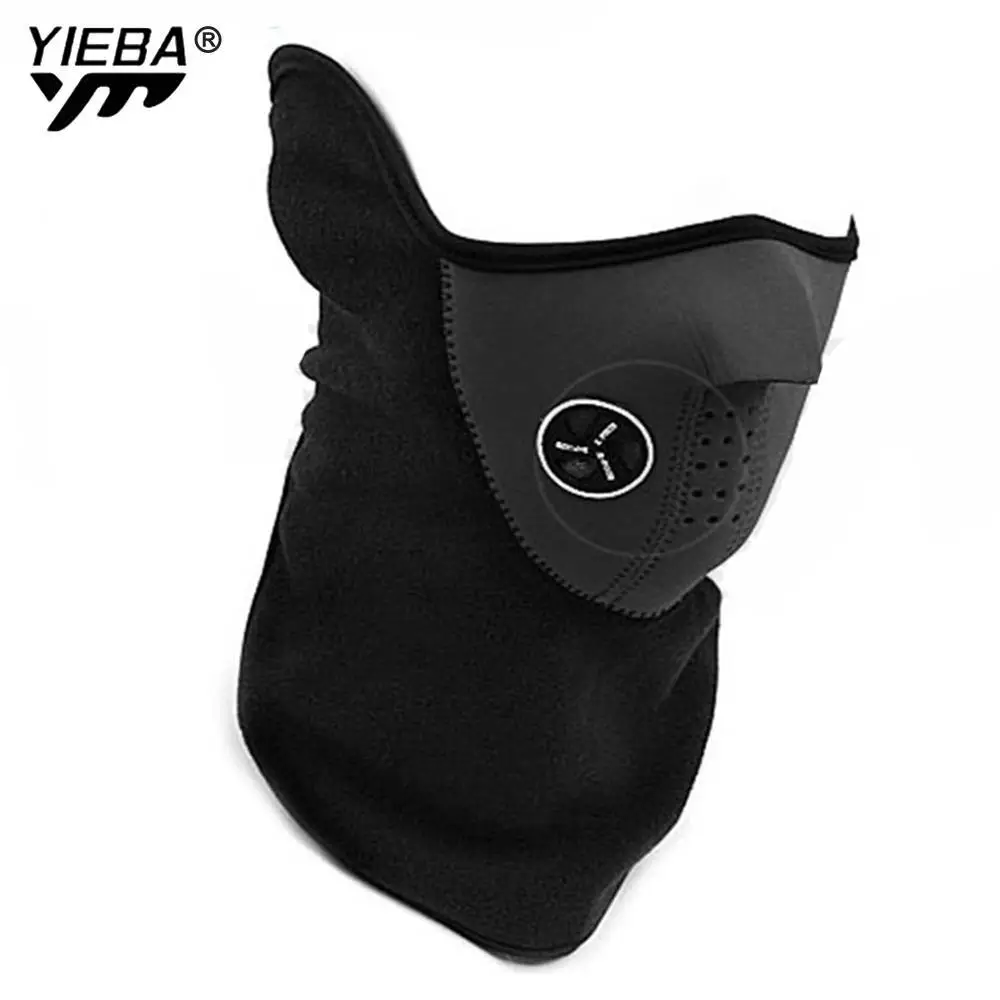 Winter Motorcycle Windproof Warmers Full Face Mask Ski Mask Neck Gaiter Hiking Cycling Bandana Scarf Snowboard Neck Breathable