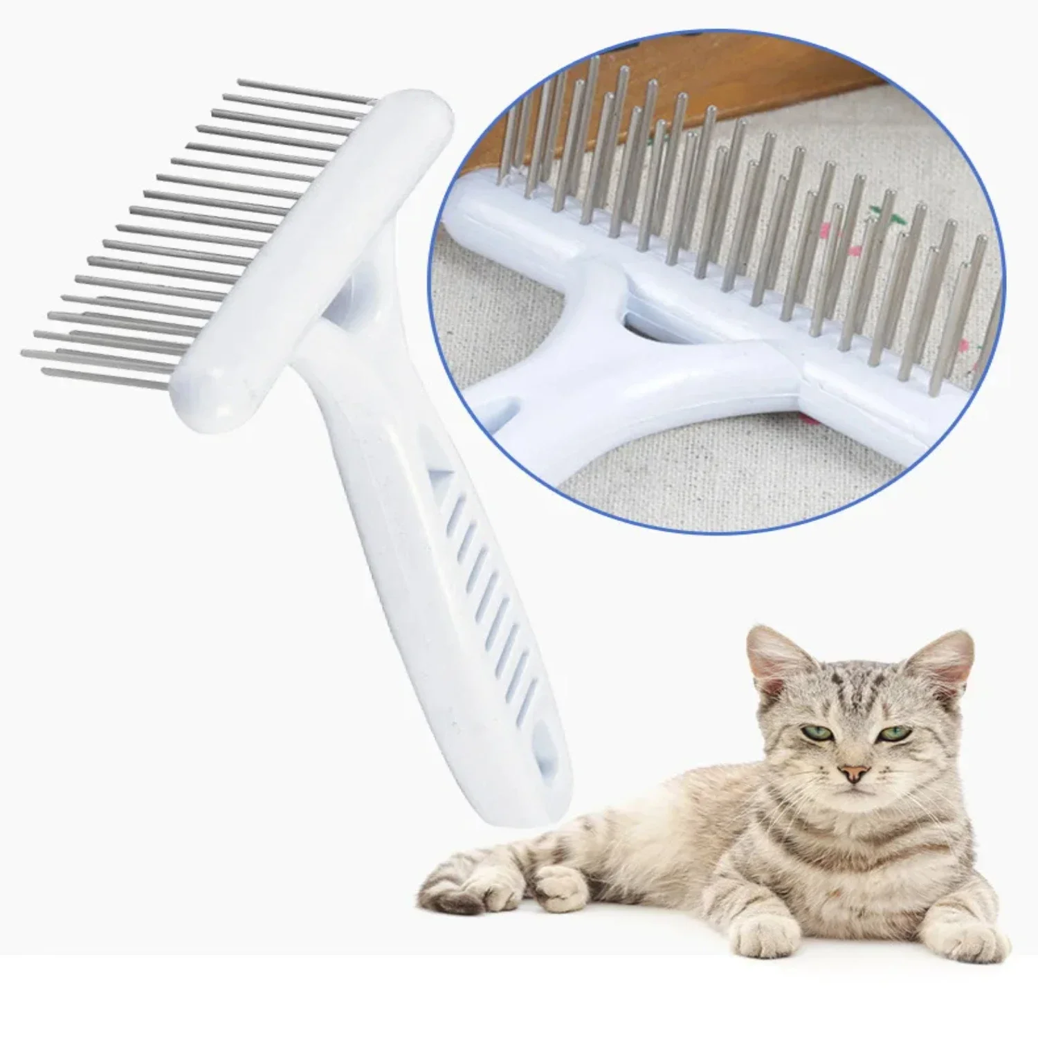 Ultimate High-Quality Efficient Pet Grooming Tool for Long and Thick Hair - Perfect Solution for Shedding Removal - Suitable for