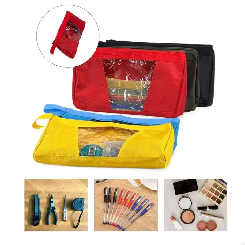 Estuche transporte con PVC amigable y múltiples compartimentos para acceso rápido 37JD