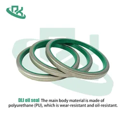 ID 57mm~57.5mm PX DLI Type Of Oil Seal Excavator Bucket Dustproof Oil And Wear Resistance Single Lip