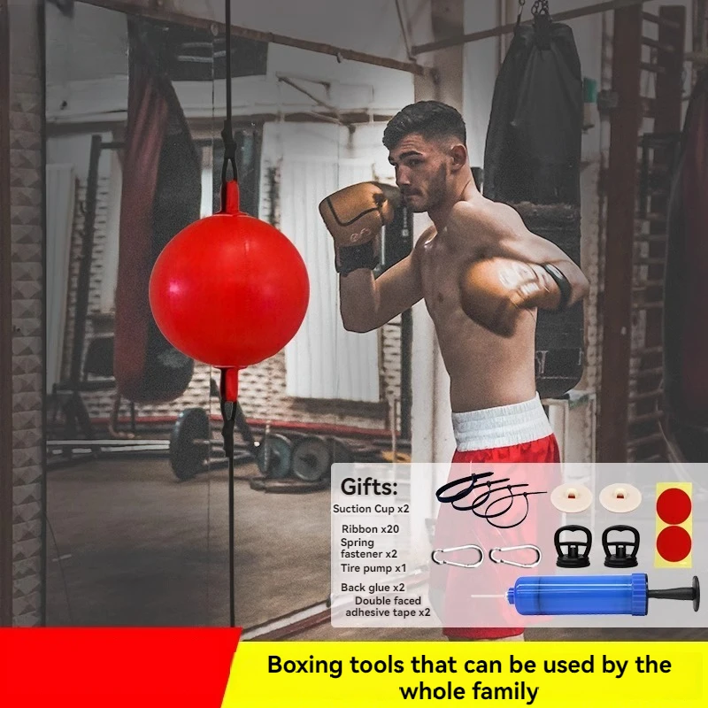 Household boxing speed ball hanging children and adults Sanda training reaction force decompression vent reaction ball