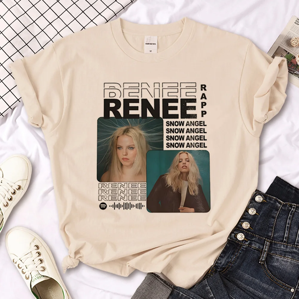 Renee Rapp Tee women Y2K anime Japanese t shirt female funny graphic comic clothes