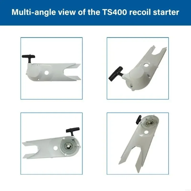 4223-190-0400 4223-190-0401 Rekayasa Recoil Starter Penggantian Konstruksi Plastik Tugas Berat Untuk Ten400 Power Tool