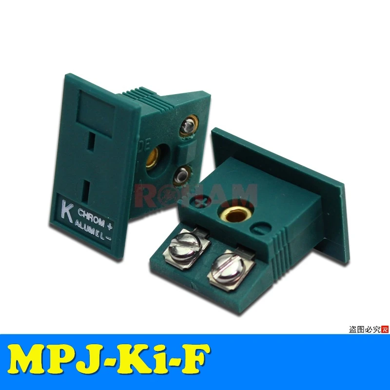 1 قطعة MPJ-K/J/T/R/E/N/C/U-F الحرارية المقبس ولوحة جبل التعويض سلك موصل #5