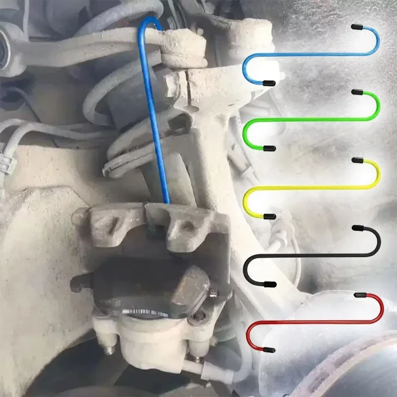 

Brake Cylinder Hook, Brake Pad Replacement Hook, Brake System Maintenance Hook, S-shaped Brake Caliper Hook Accessories
