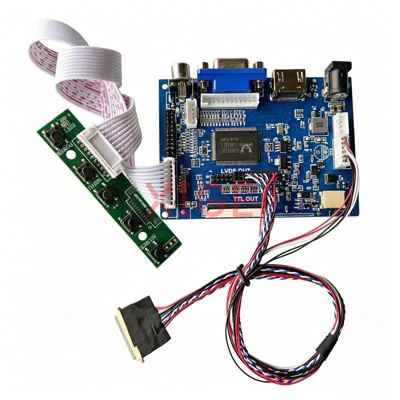

Controller Board Fit B140XTN02 B140XTN03 B140XTN06 B140XTN01 LVDS-40 Pin 1366x768 Laptop Monitor Panel 1366*768 AV+HDMI+VGA Kit
