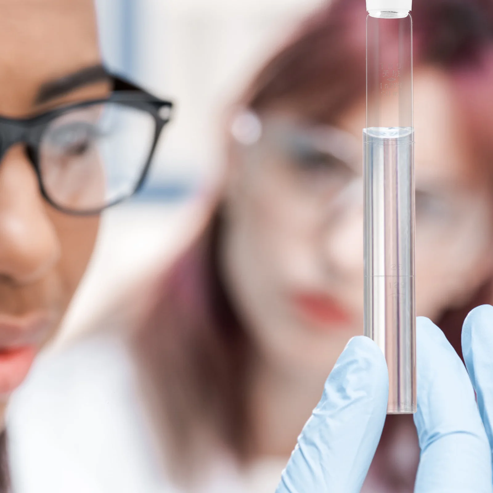 

Glass Colorimetric Cylinder 50ml Eco Friendly Smooth Surface Color Comparison Tube Experiment Tools Scientific Tube Chemistry