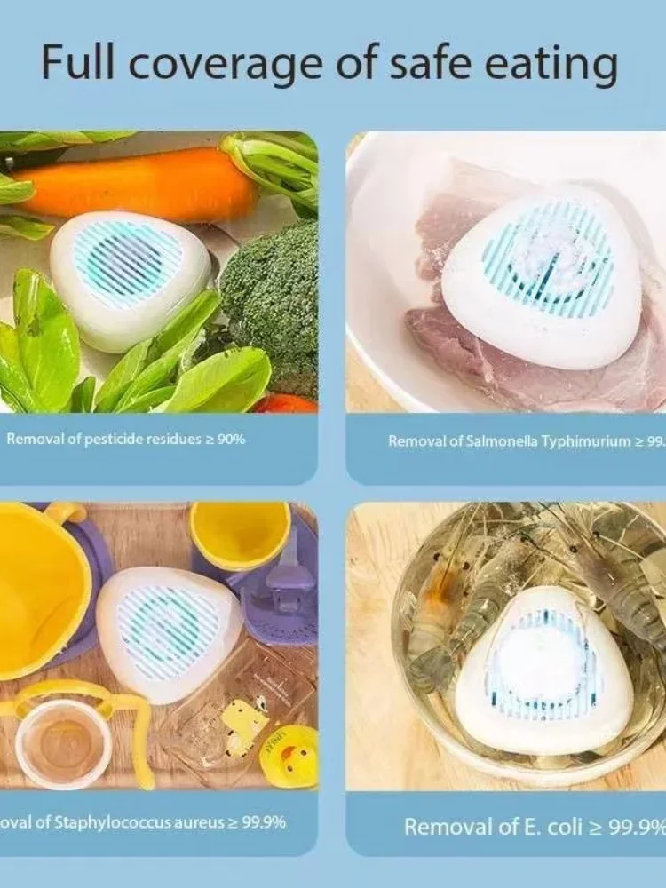Очиститель фруктов и овощей, 1 шт., портативный автоматический очиститель овощей