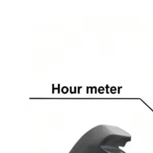 Digital Speed Assembly Electric Motorcycle Gauge Compact Lightweight Design Sturdy ABS Plastic Build Speedometer