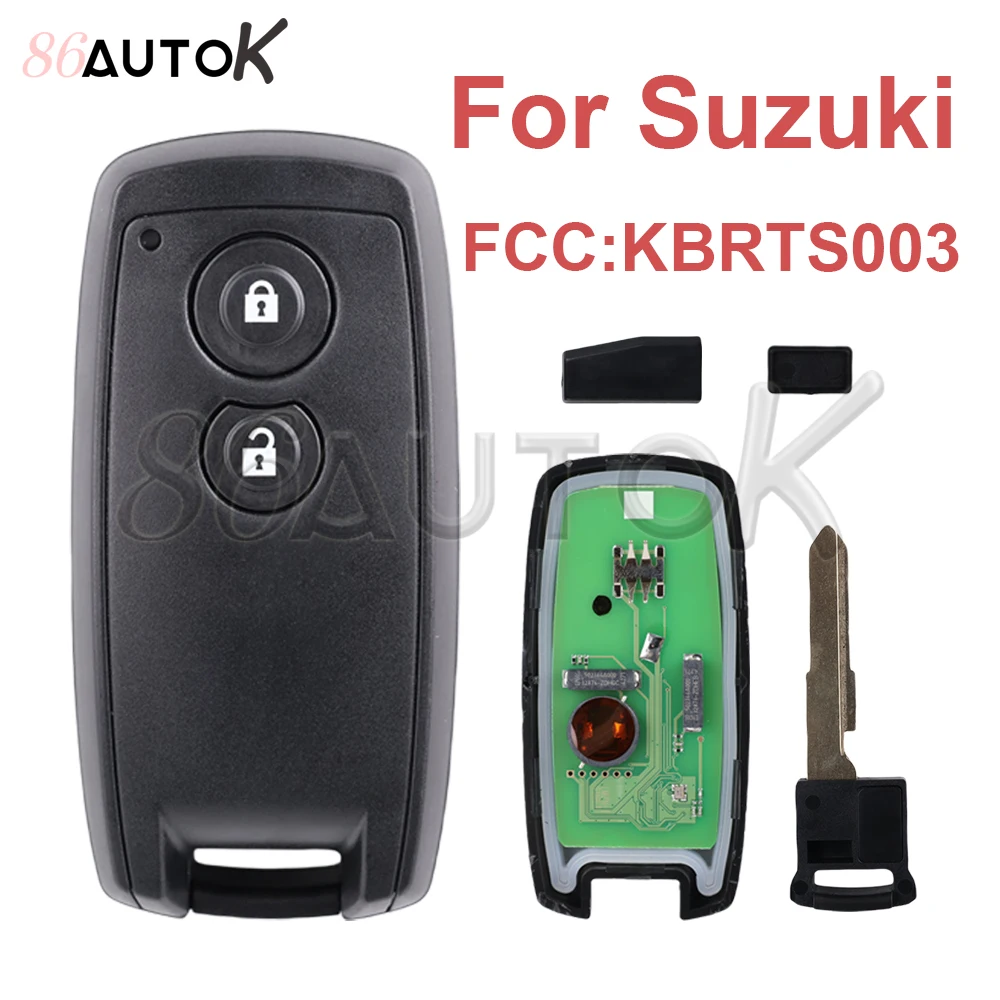 

2 Button FSK Smart Remot Car Key Fob For Suzuki Swift SX4 Grand Vitara 315MHZ ID46 HU133 Blade FCC: KBRTS003 CMIT ID: 2005DJ0233