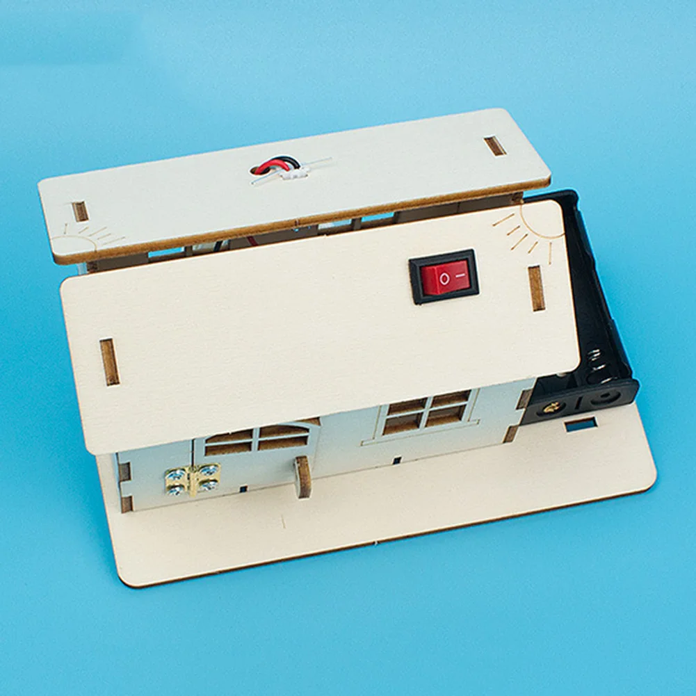 Jouets scientifiques à monter soi-même, Kits de projets éducatifs pour enfants, assemblage 3D, modèle de bateau de voiture, Puzzle en bois, Kit d'expérimentation scientifique