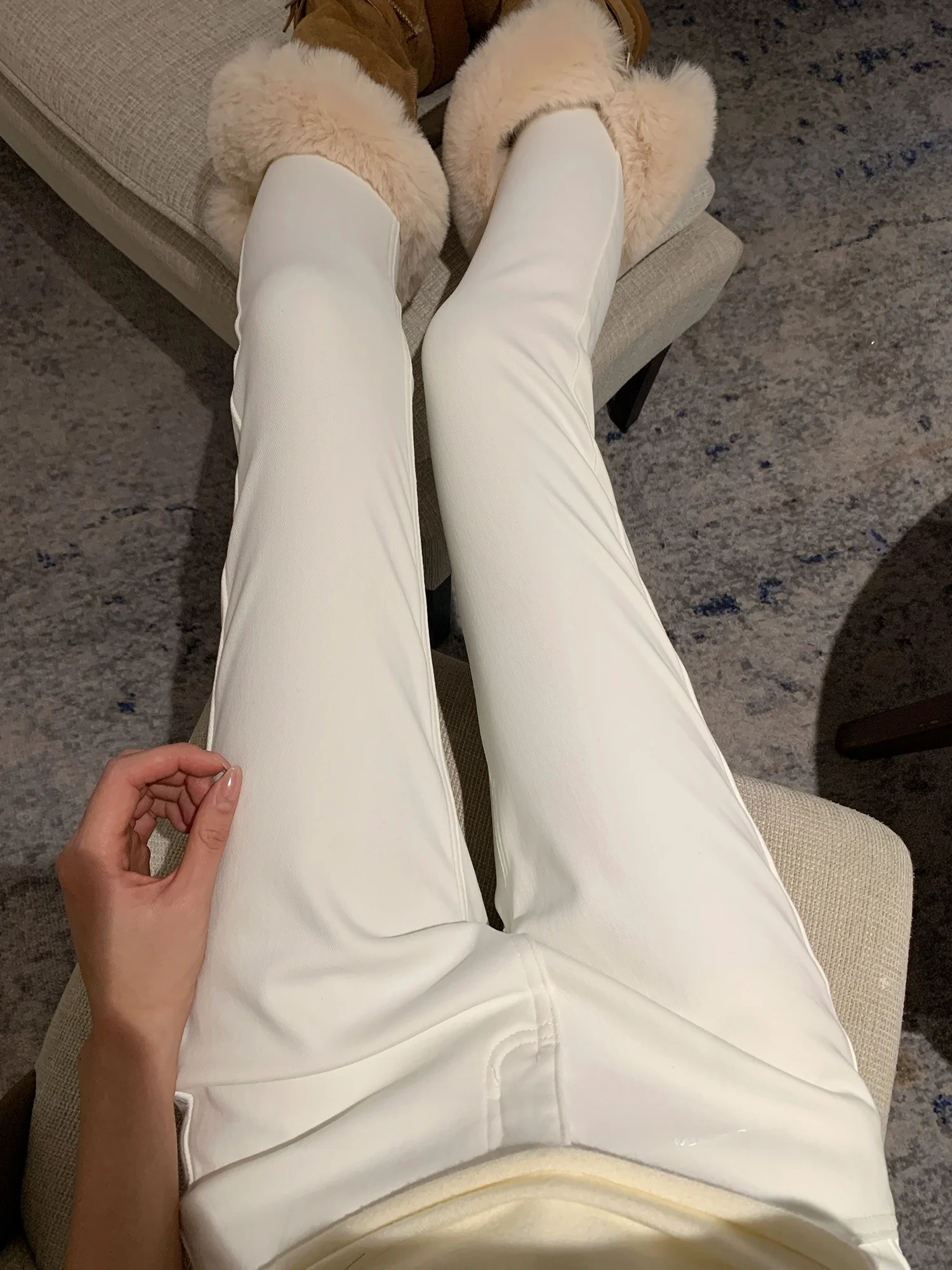 

Джинсы женские с высокой талией, облегающие, с подкладкой, с эффектом утягивания живота, повседневные, из хлопкового денима, укороченные, стрейч, зауженные к низу, моделирующие фигуру