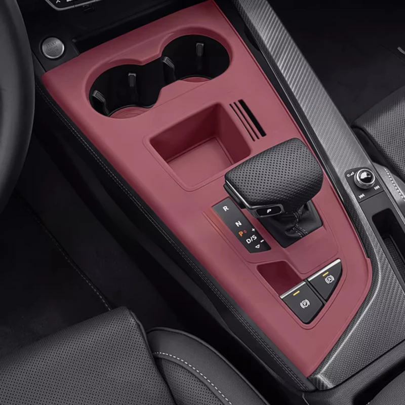 

Для Audi A4L2021-2024 силиконовая защитная накладка с центральным управлением, внутренняя пленка переключения передач, аксессуары, модификация