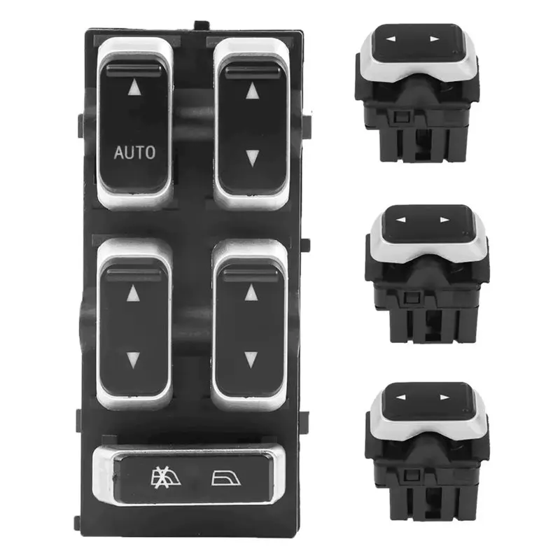 

Car Power Window Control Switch Button Kit For Lincoln