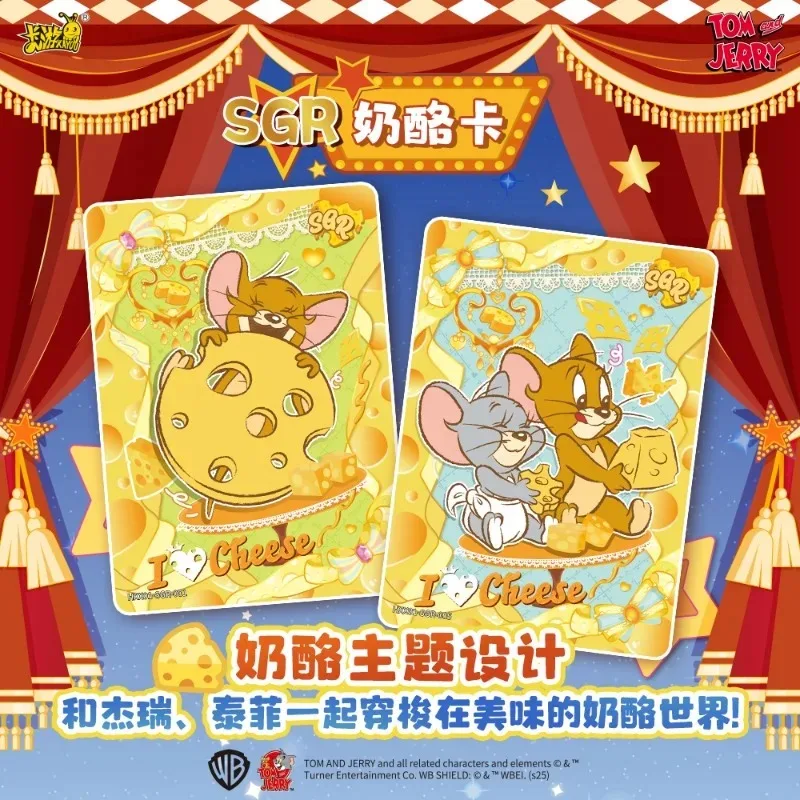 KAYOU 本物のトムとジェニー カードハッピー敵多用途パッククラシックレジェンド SE 漫画アニメ映画コレクションカードおもちゃギフト