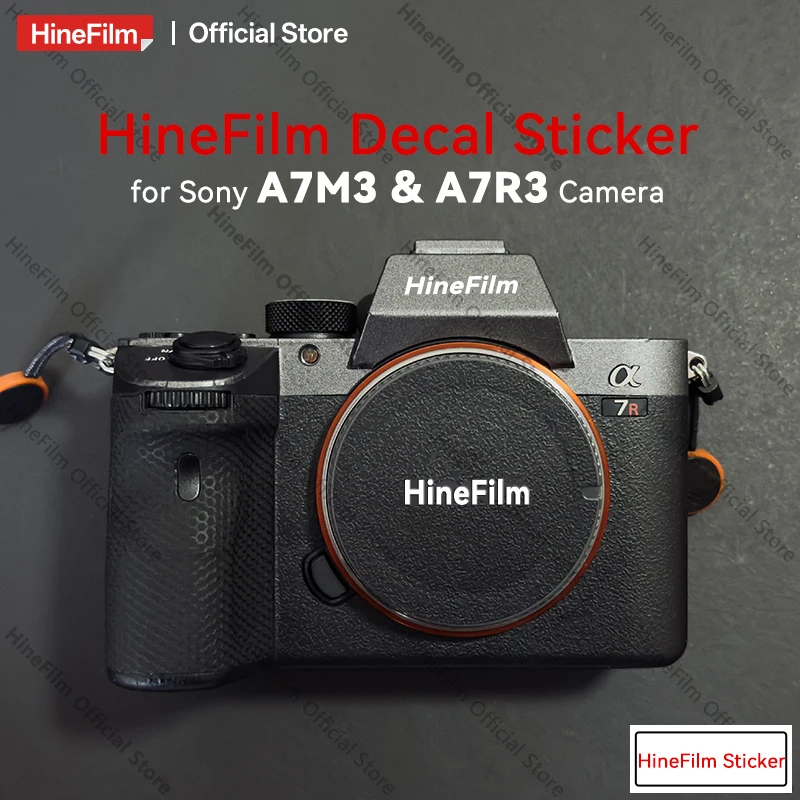 Hinefilm A7M3 Camera Decal Skins A7 III Anti-scratch Wrap Cover Film For Sony ILCE-7M3 A7RIII A7III A73 Camera Sticker Protector
