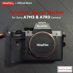 Hinefilm A7M3 Camera Decal Skins A7 III Anti-scratch Wrap Cover Film For Sony ILCE-7M3 A7RIII A7III A73 Camera Sticker Protector