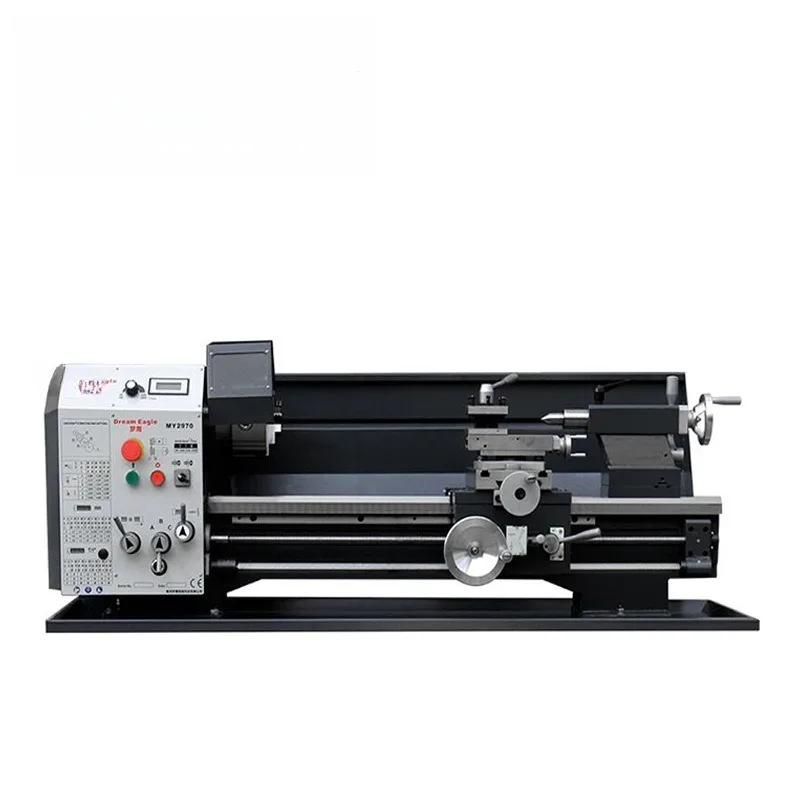 Precision lathe desktop, small ordinary lathe brushless high power metal processing parallel bar machine