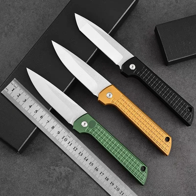 

Knight in Multiple colors -D2 Steel folding Knife Handy handy self-defense emergency rescue tool Knife Wilderness camping sharp