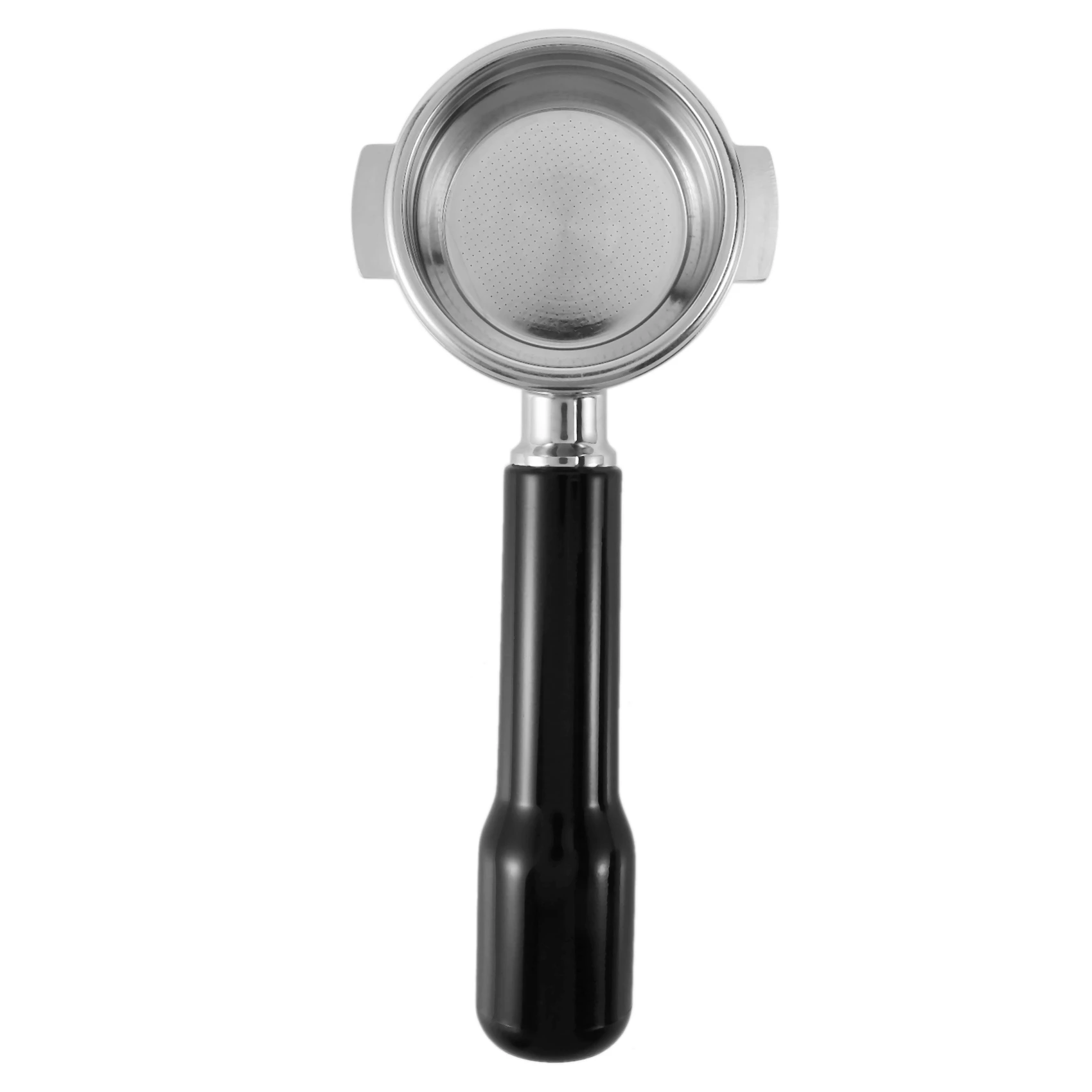 Portafiltro sin fondo para máquina de café de acero inoxidable de 58MM para Rocket/Expobar doble boca/E61/FAEMA