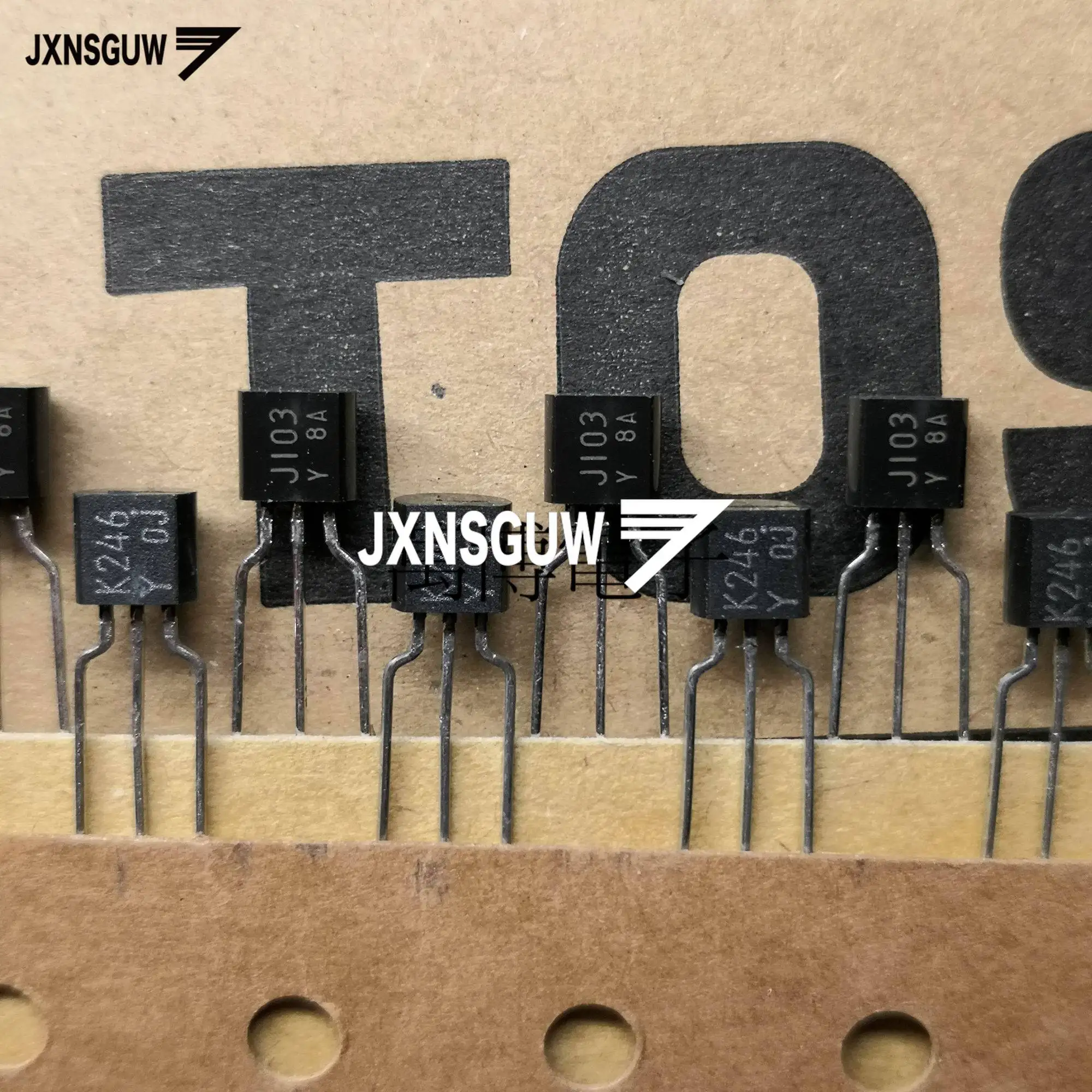 10pair 2SK246 2SJ103 Y TO-92 Transistor K246 J103 Audio Power Amplifier 2SK246-Y White word 2SJ103-Y Laser word power transistor