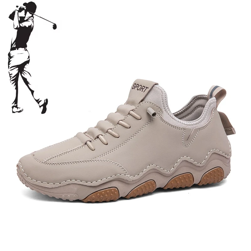 Men's Golf Shoes, High-quality Fitness, Quick on And Off, Golf Training Shoes, Fashionable and Casual Walking Shoes
