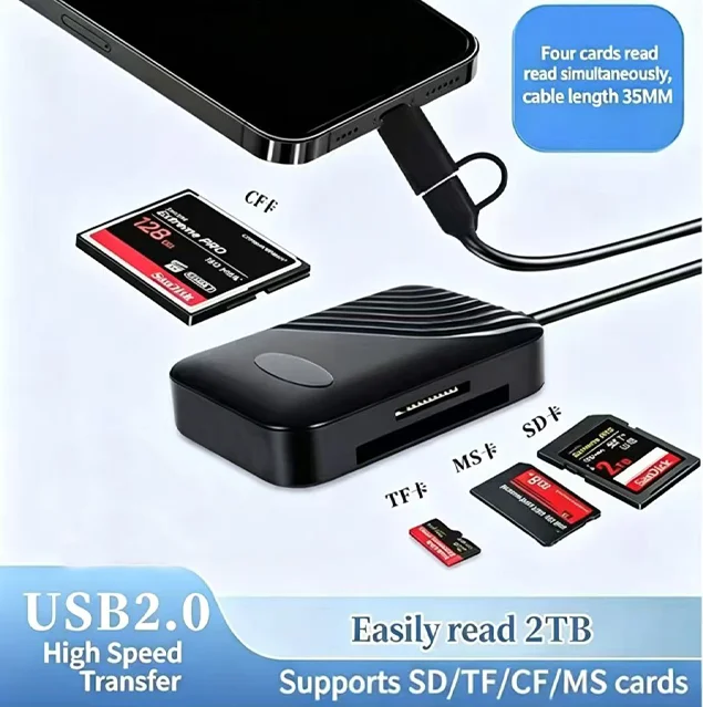Variant: USB2.0 Four cards