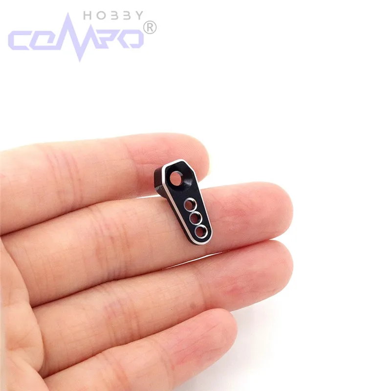 

1Pc Aluminum RC 25T Servo Horn Steering Arm for 1/18 RC Crawler Car TRX4M Bronco Defender 2065T RC Car Upgrade Parts