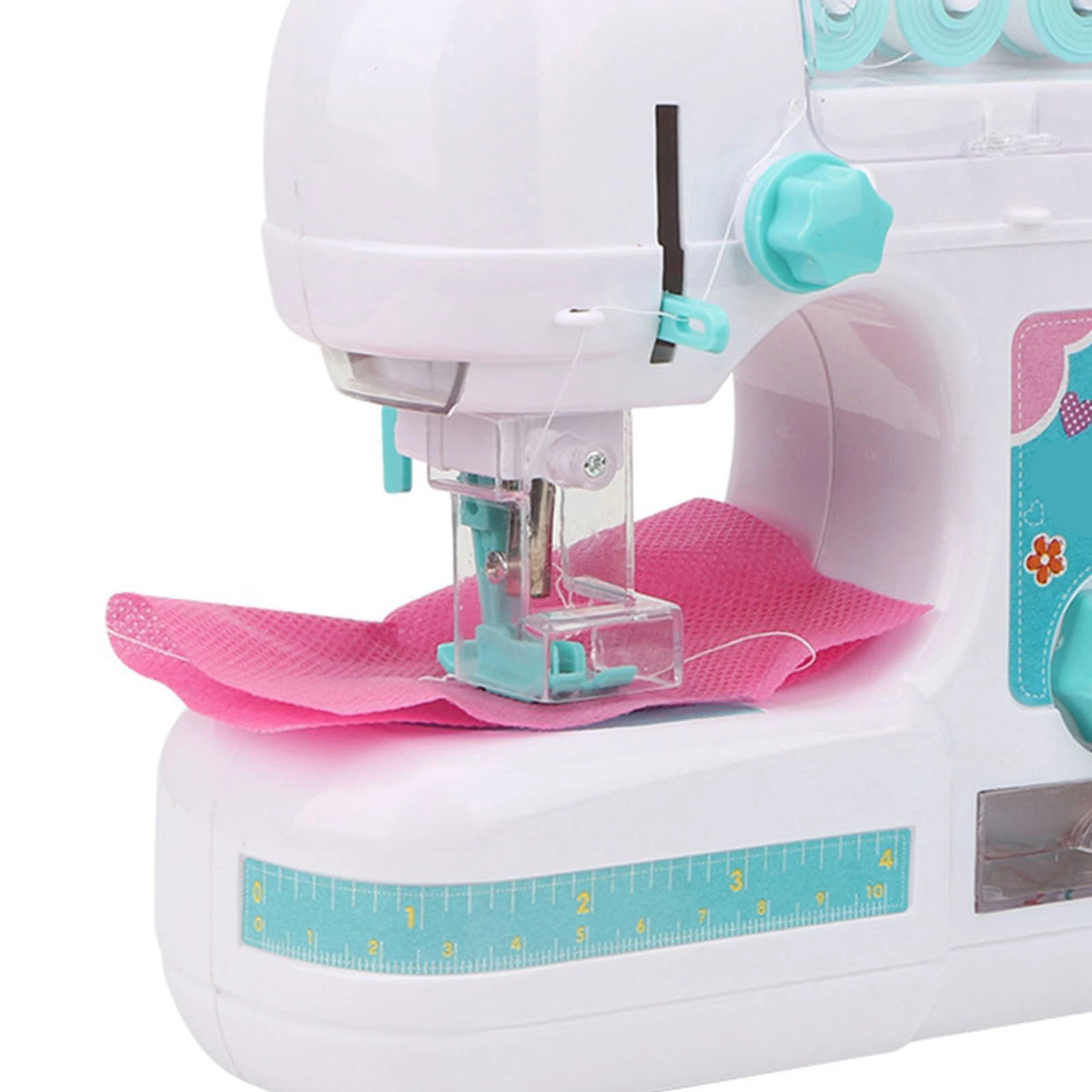 ZK20 Electric Medium Size Sewing Machine Toys Educational Interesting Toy for Girls Children