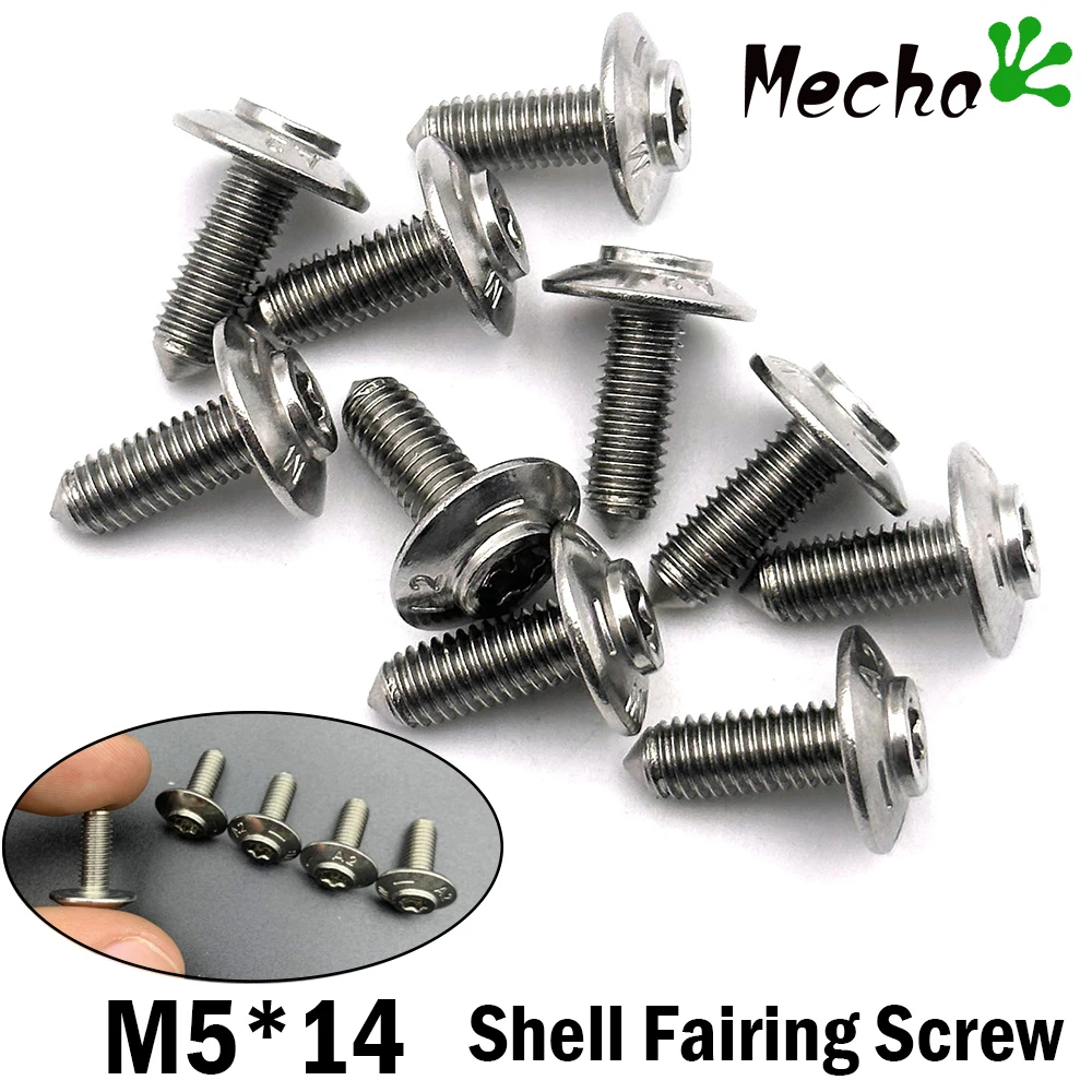 Vis de carénage de coque de moto M5X14 pour BMW F750GS F850GS R1200GS R1250GS ADV F900R F900XR F800R C650GT C600 C400GT C400X