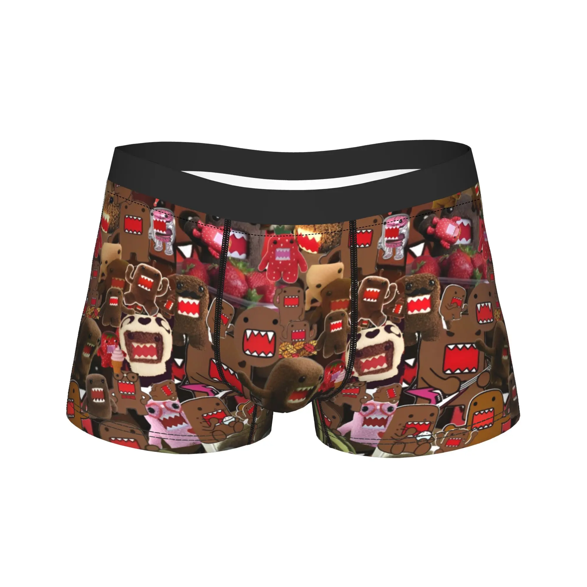 

Мужские боксеры с героями мультфильмов Domos Kuns, уютное нижнее белье, дышащие паниты