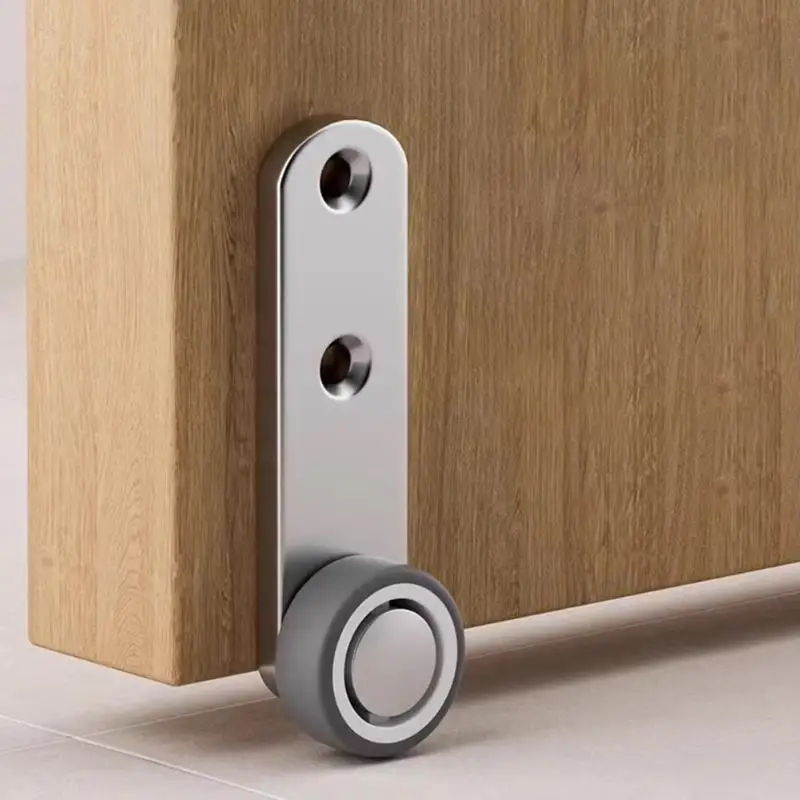 【BA】For Furniture Installation Drooping Support Wheel Track System Easy Installation Process Elastic Rubber Wheels For Furniture