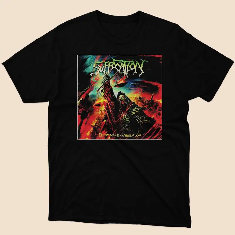 Suffocation Dinnacle Of Bedlam Music T Shirt Black Size S To 5Xl