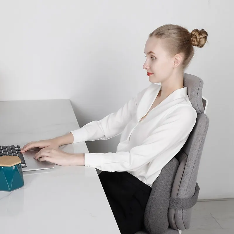 Lumbar Support Pillow For Office Chair And Car Seat Perfectly Balanced Memory Foam Lumbar Pillow Multi-purpose Back Cushion