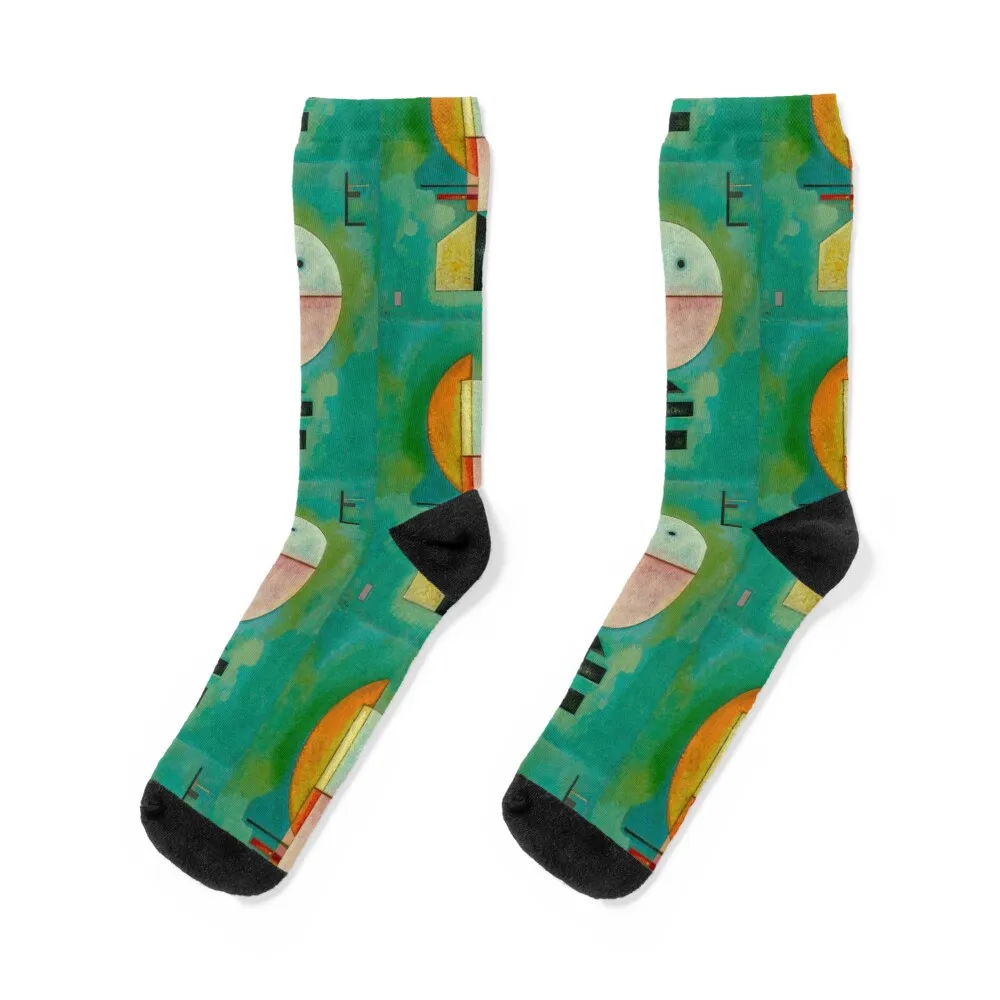 

KANDINSKY HD - Upward 1929 Socks Stockings compression moving stockings hockey cycling Socks Men Women's