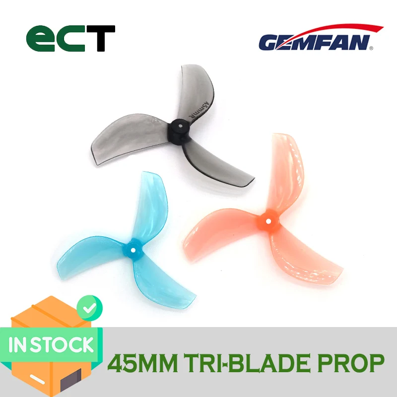 

Gemfan 45MM Tri-blade Prop Propeller Flash Props for RC FPV Racing Freestyle Parts set of 4