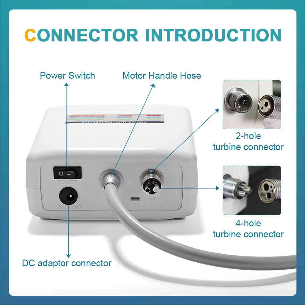 Dental Electric AI-EM-CM Inner Water Pumping Brushless Motor only or Z series Low speed Handpiece Motor kit or Handle for choice