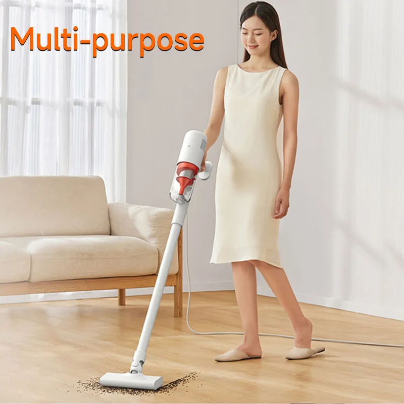 Xiaomi Vacuum Cleaner 2 16kPa Strong Cyclone Suction 5-fold Depth Filtering Flexible Handheld Large Port Dust Cup Sweep Cleaning