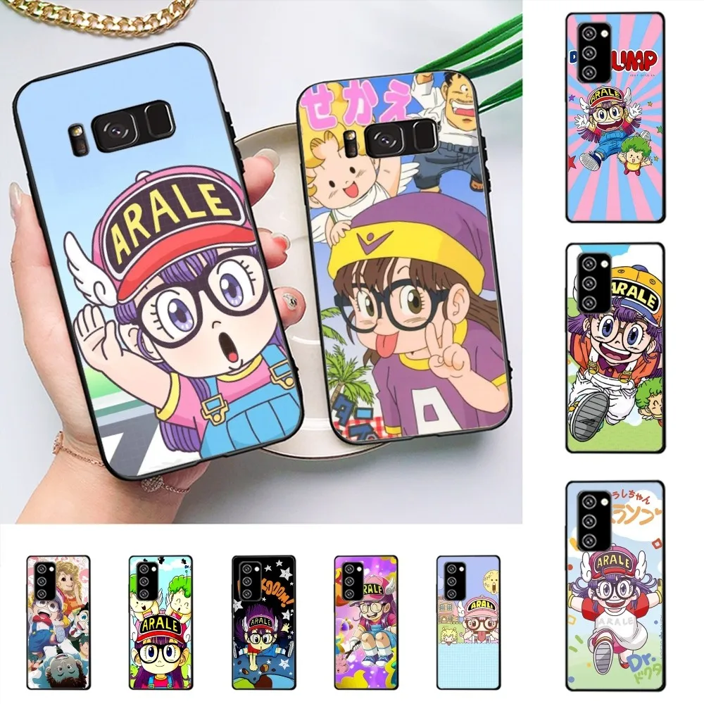 Dr Slump cartoon Phone Case For Samsung Note 8 9 10 20 pro plus lite M 10 11 20 30 21 31 51 A 21 22 42 02 03