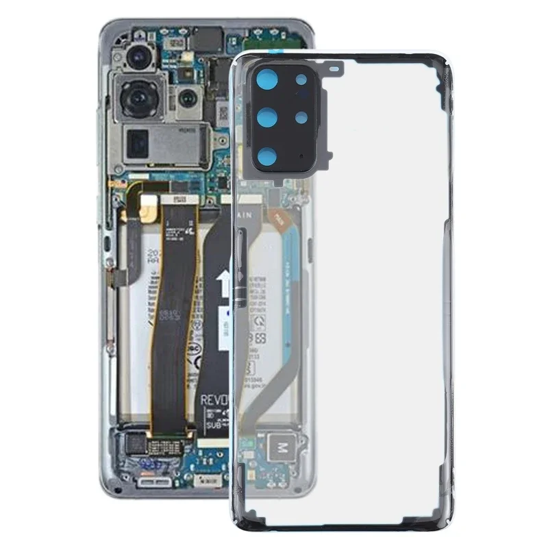 

For Samsung Galaxy S20 SM-G985 SM-G985F SM-G985F/DS glass transparent battery back cover