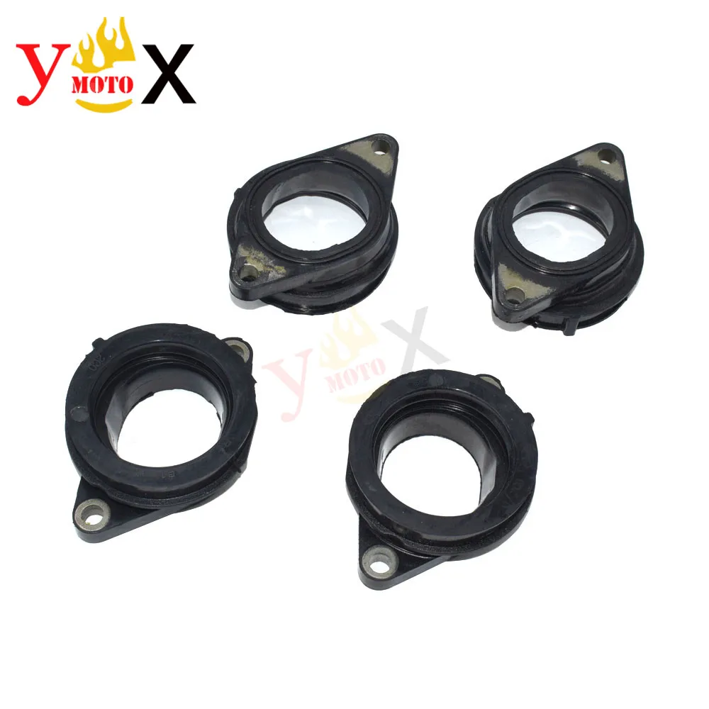 

R6 06-17 Carburetor Caub Adapter Interface Intake Connector Joint Glue Boot For YZF-R6 YZF600 R6 RaceBase 2006-2011/2016 2017