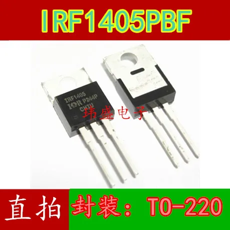 

10 pieces IRF1405PBF IRF1405 TO-220 MOS 55V160A