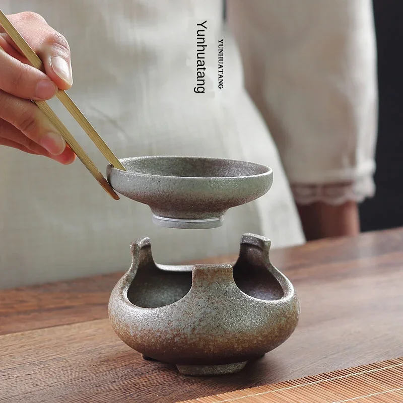 Tea Strainer Tea Filter Japanese Style Stoneware Filter Group Strainer Leaf Filter Infusers  Infusor