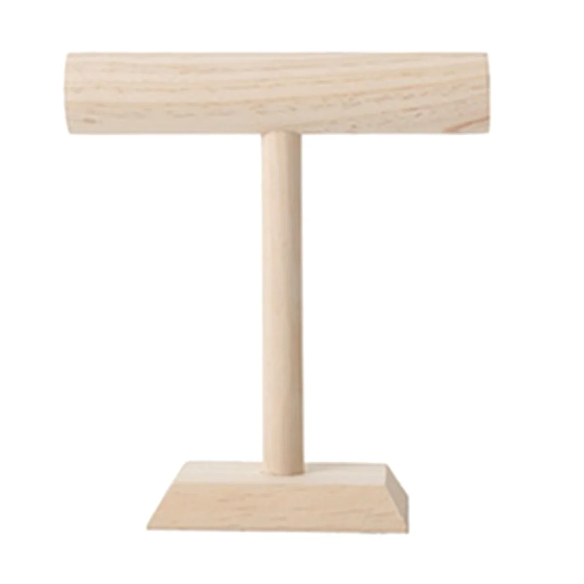 ELBA_Portable Bracelet Chain T-Bar Rack Jewelry Display Stand for Bangle Watch Necklace Home Organization Holder Showcase B