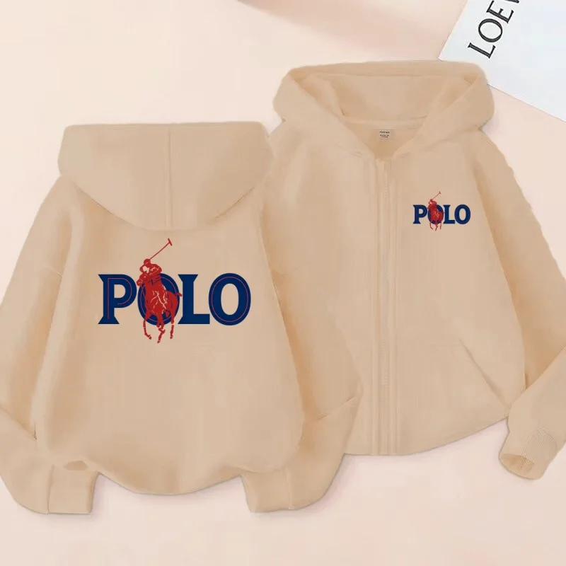 Kindersportbekleidung, lockere Sportjacken, für Jungen und Mädchen im Alter von 3 bis 12 Jahren, Sportbekleidung mit Reißverschluss und Kapuzenpullover für Teenager – Detail 6