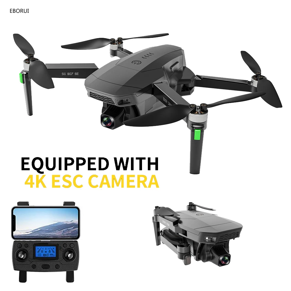 ZLL SG907SE RC Drone 5G 4K HD Cam GPS Drone Profesional WiFi FPV with Brushless Motor Smart Follow RC Quadcopter Airplane Gift