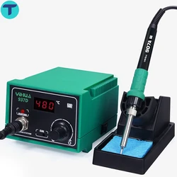 T Soldering Station Digital Display Welding Rework Station for Cell-Phone BGA SMD PCB IC Repair Professional Soldering Iron