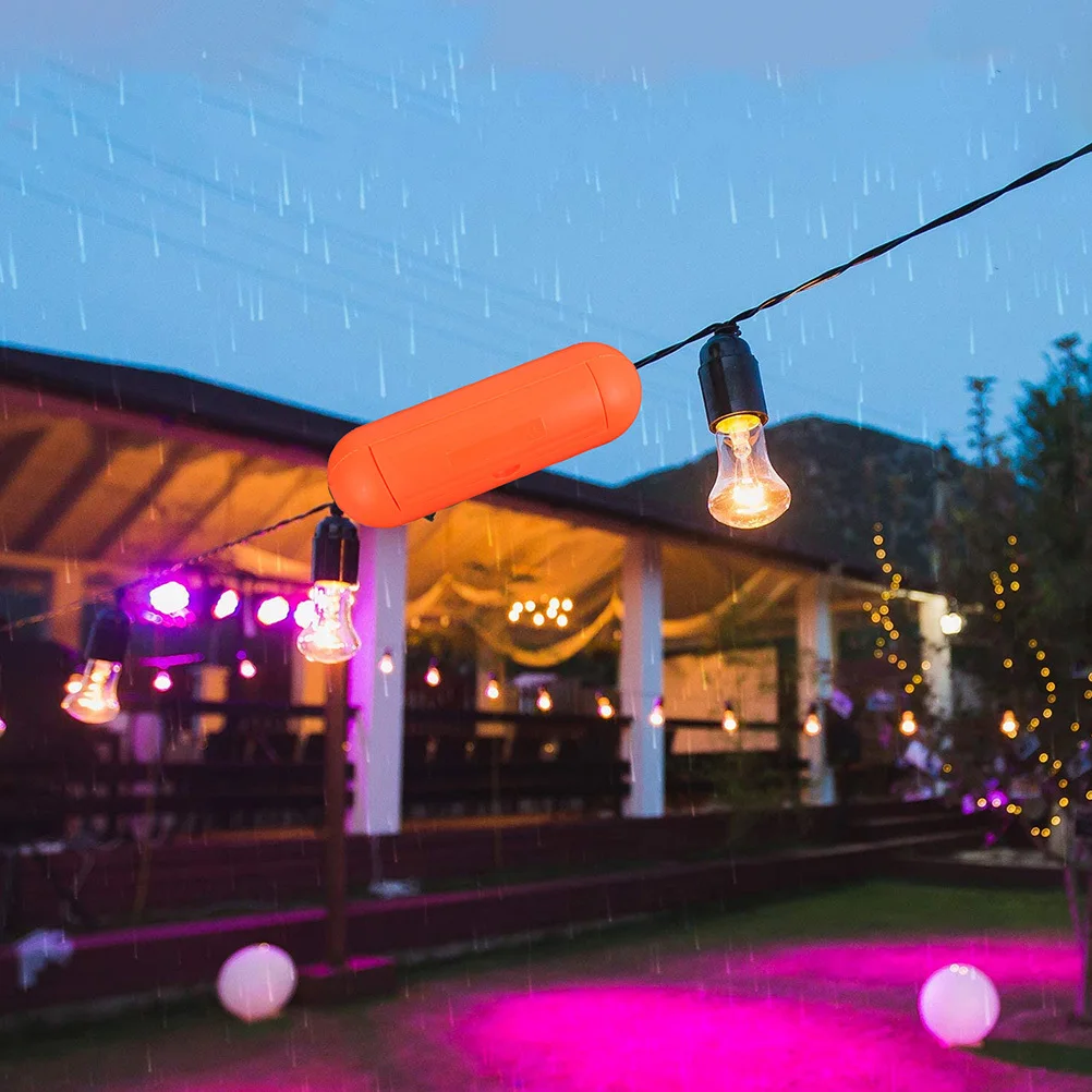 

4 pcs Waterproof Connection Box Ip68 Rated For Outdoor Electrical Cord Protection Extension Cable Seal Enclosure For Landscape