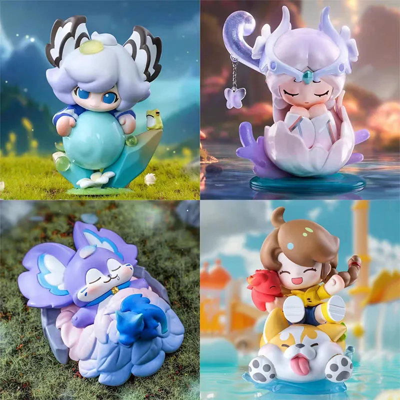 

Original King of Glory Dream Forest Series Blind Box Toys Model Confirm Style Cute Anime Figure Gift Surprise Box