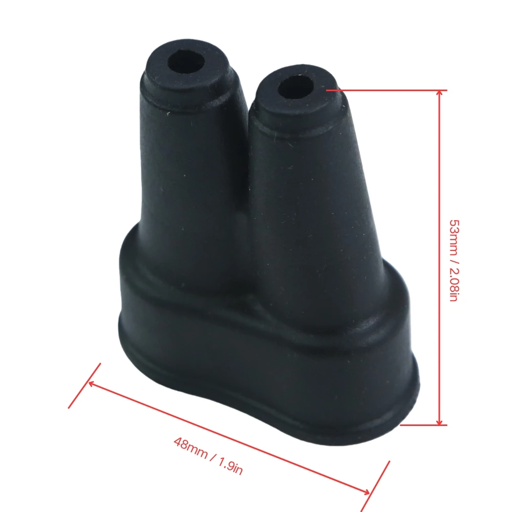 

Dual Line Rubber Throttle Cable Guard Protector Direct Replacement For KTM GasGas Husqvarna 125-501cc Dirt Bike Enduro Motocr